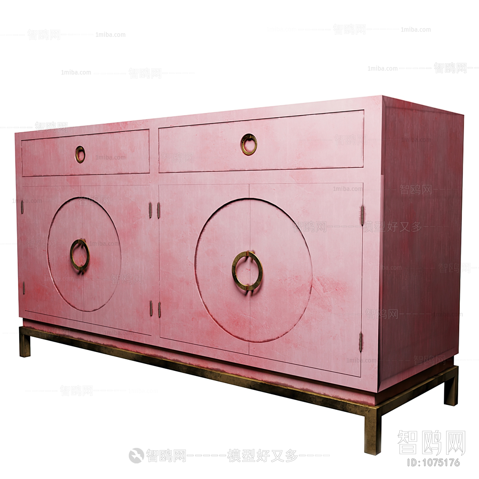 New Chinese Style Side Cabinet