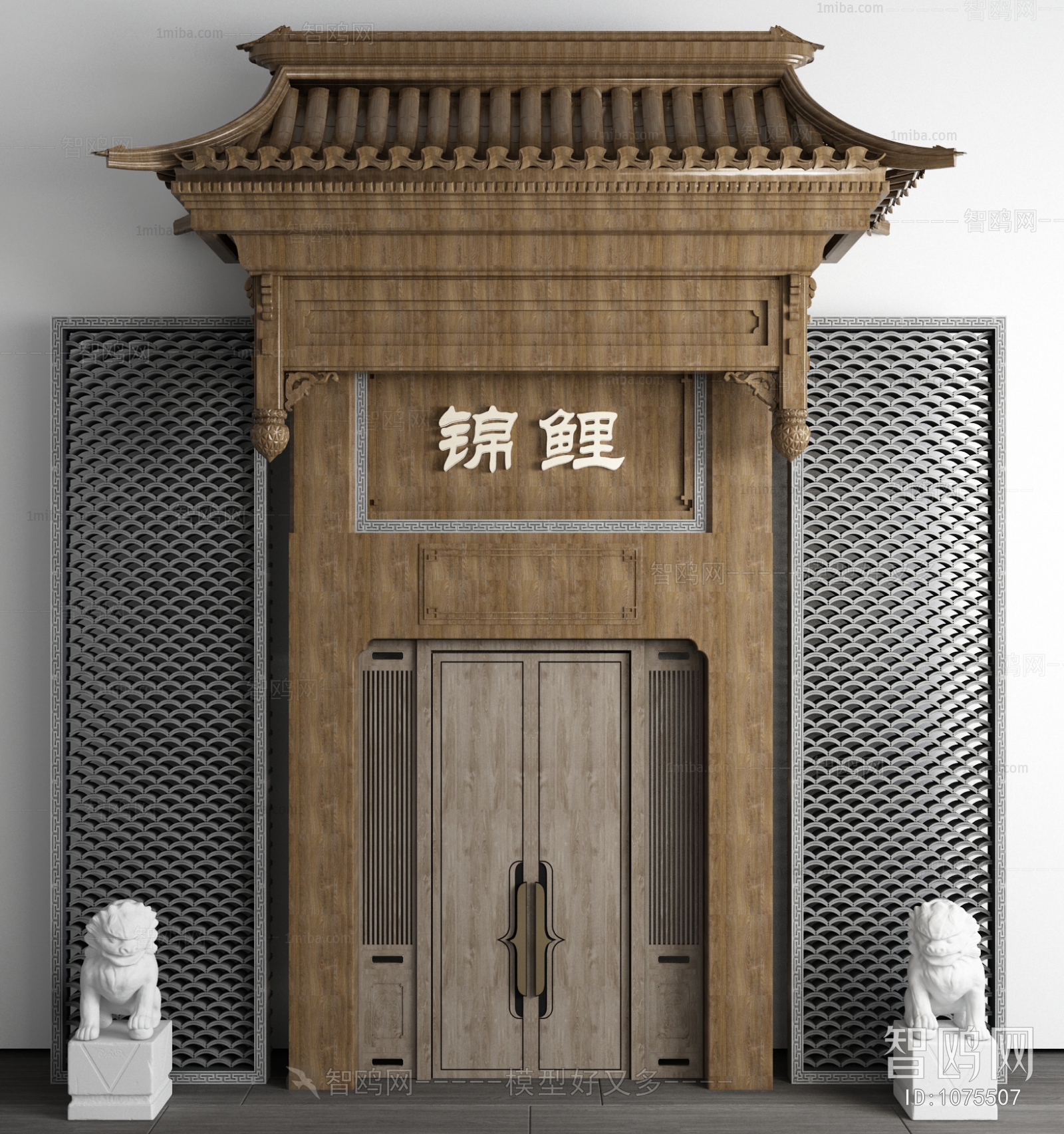 New Chinese Style Facade Element