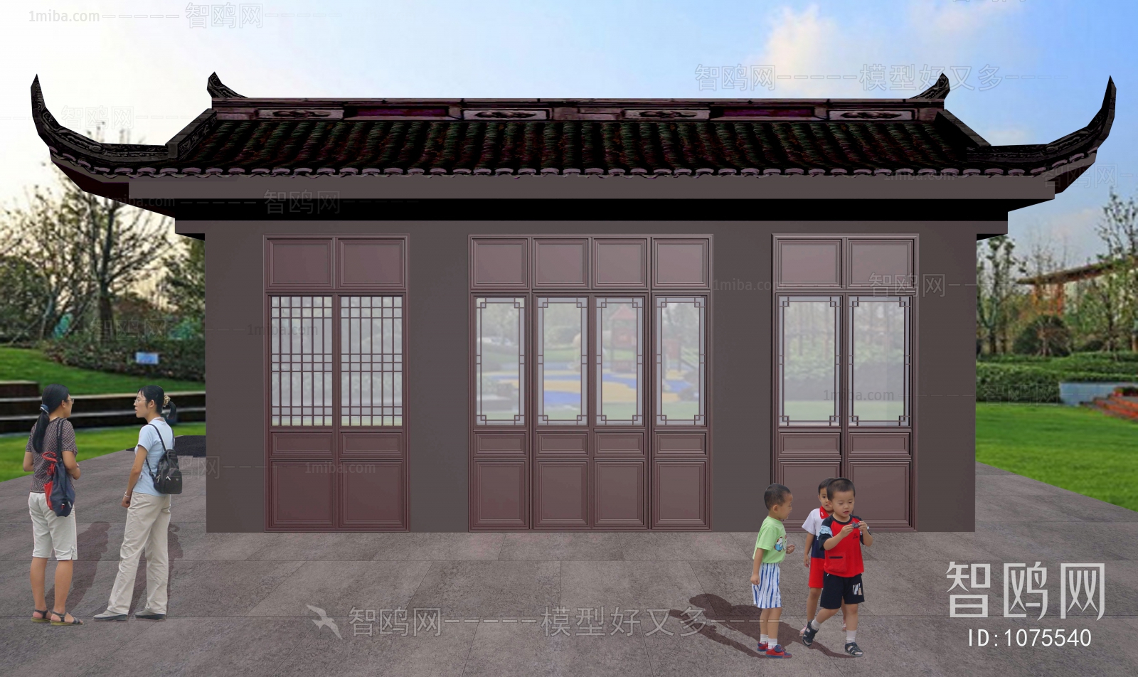 Chinese Style Facade Element