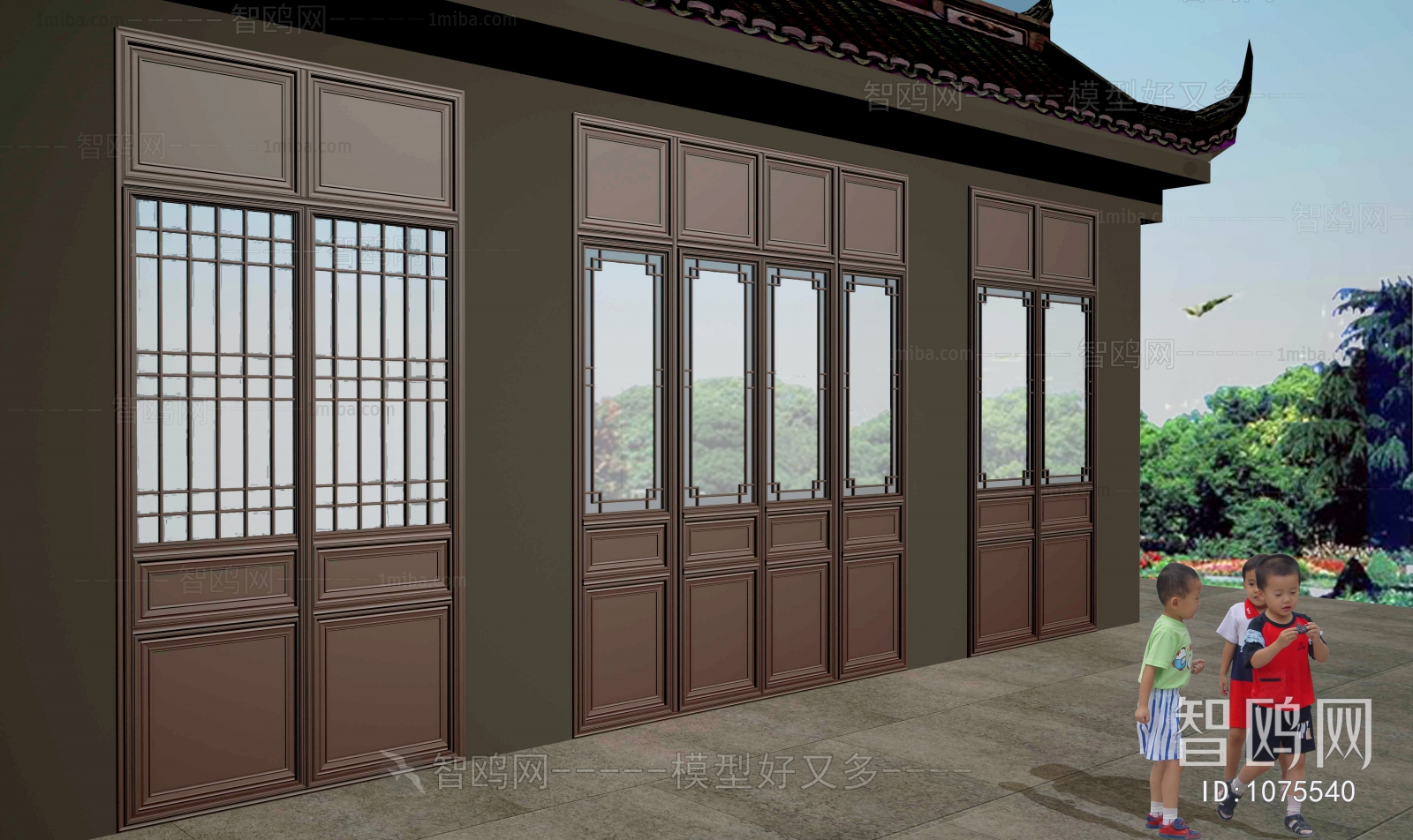 Chinese Style Facade Element