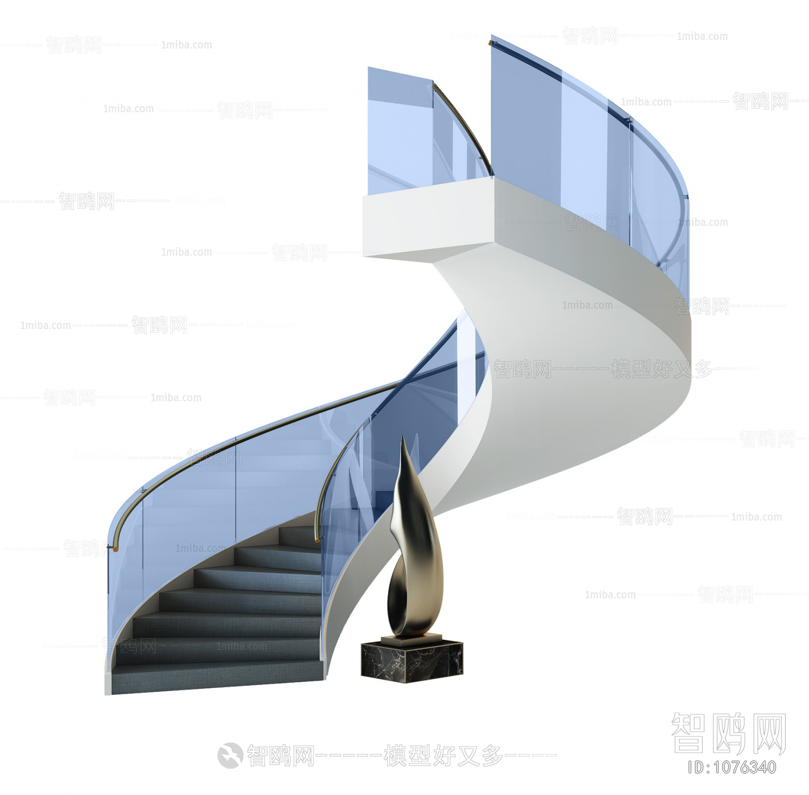 Modern Rotating Staircase