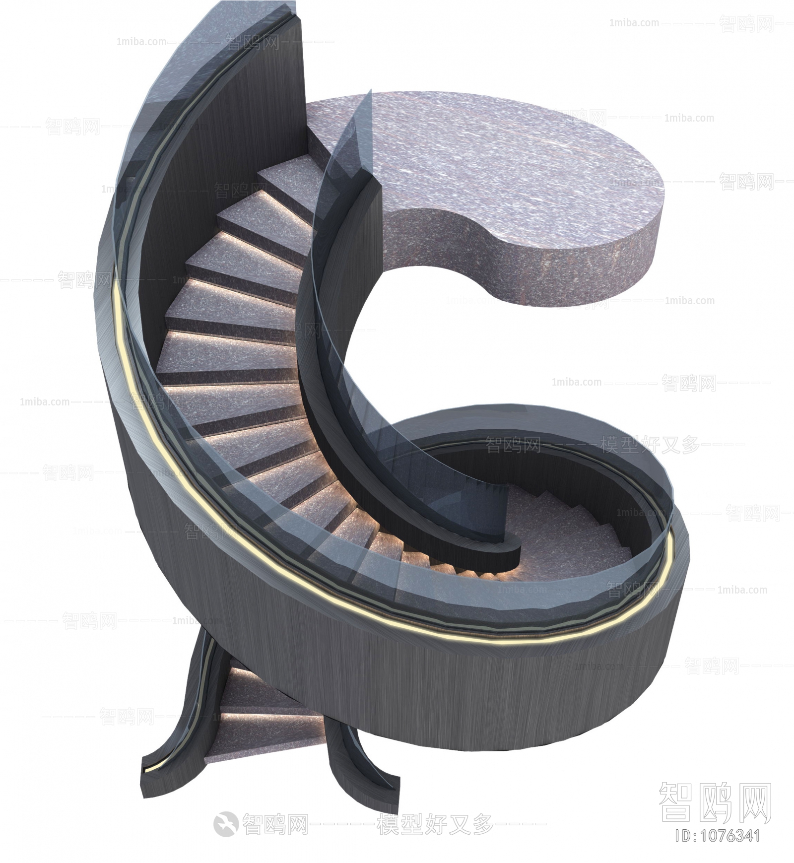 Modern Rotating Staircase