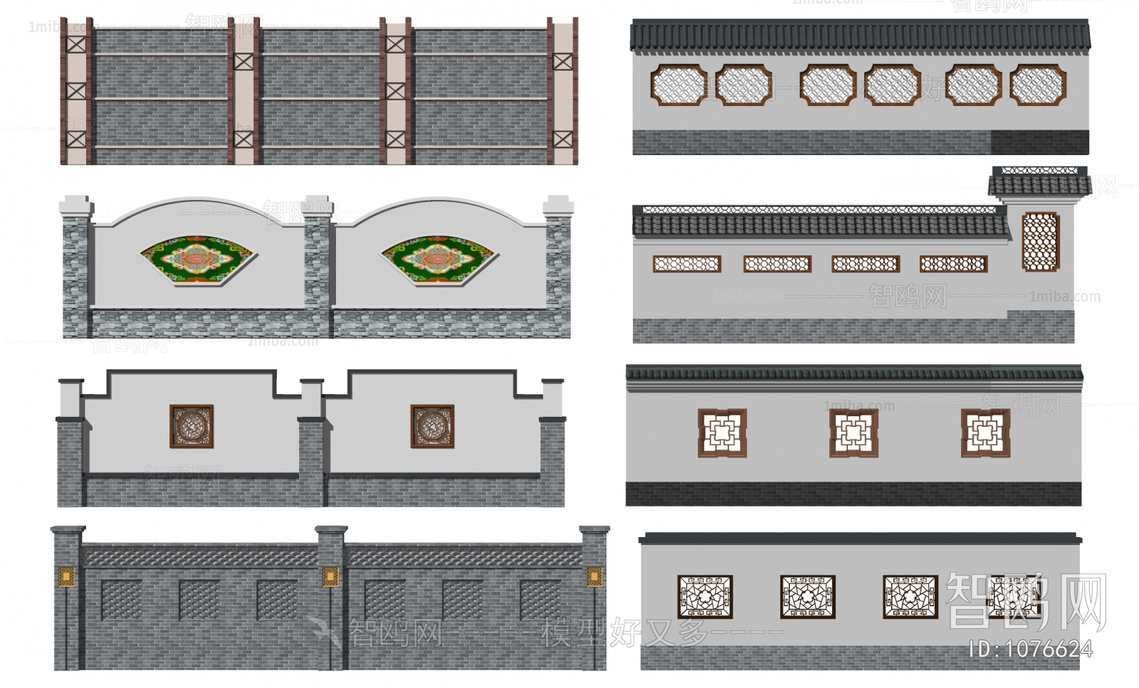 Chinese Style Building Component