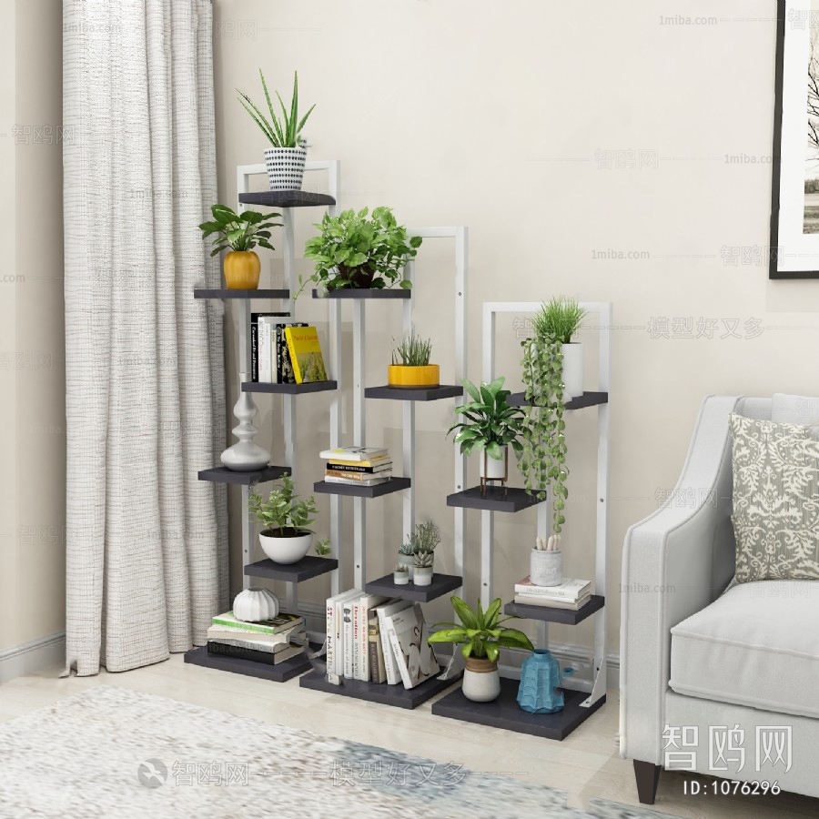 Modern Flower Shelf