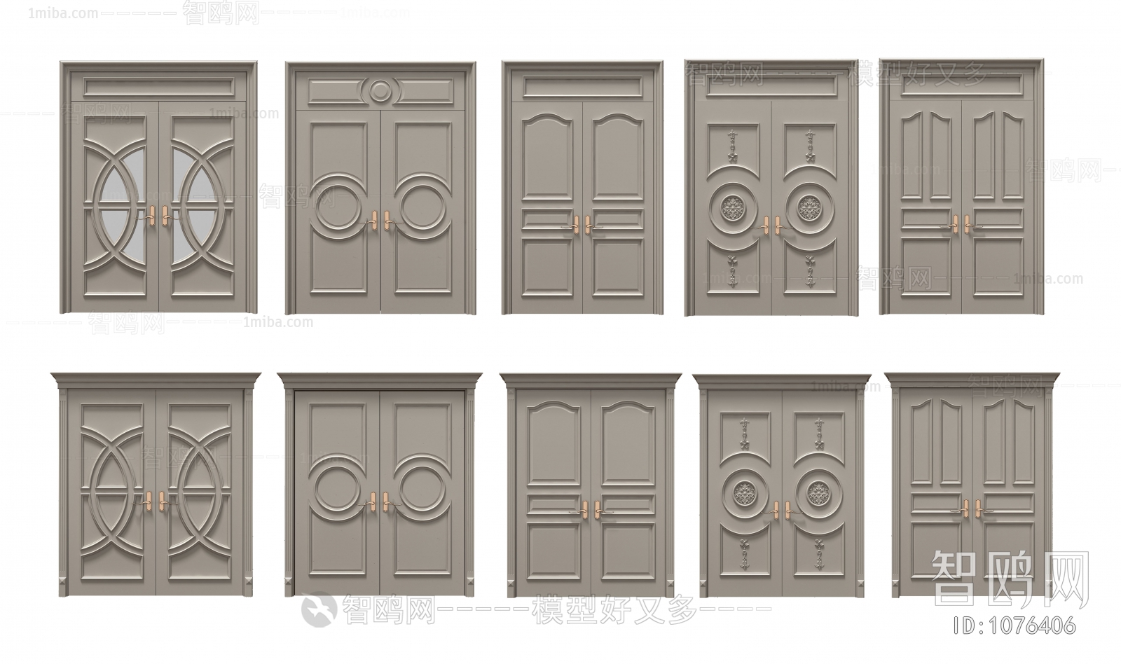 European Style Double Door