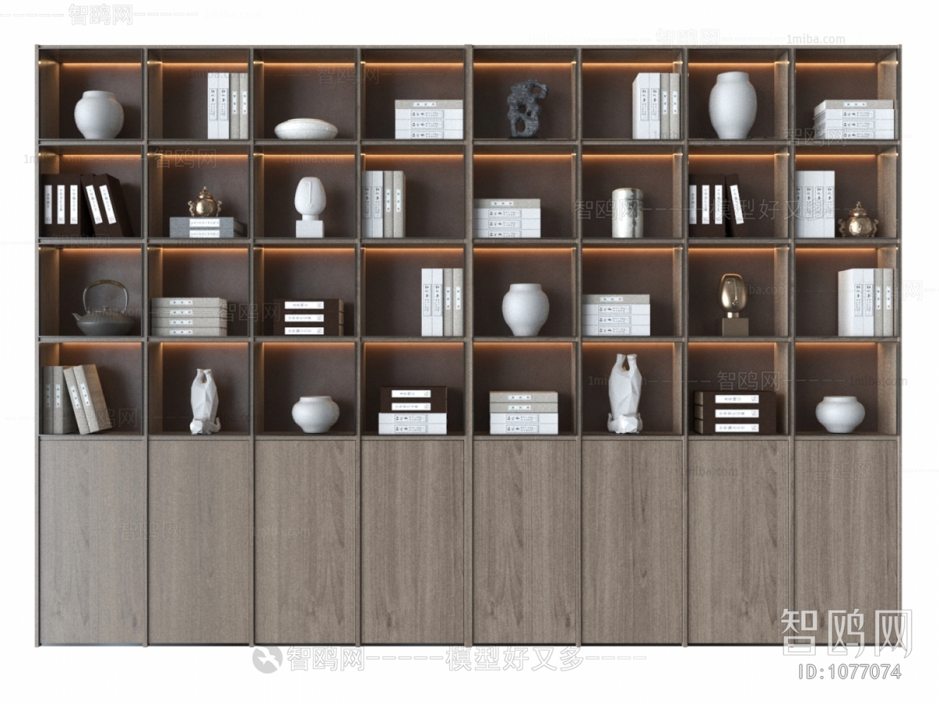 New Chinese Style Bookcase