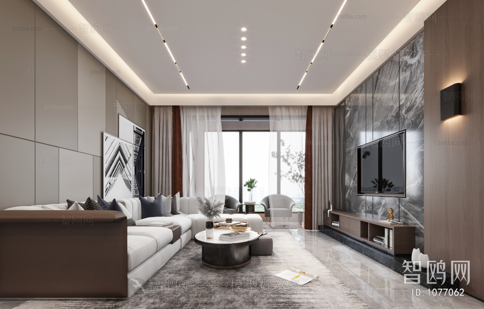 Modern A Living Room