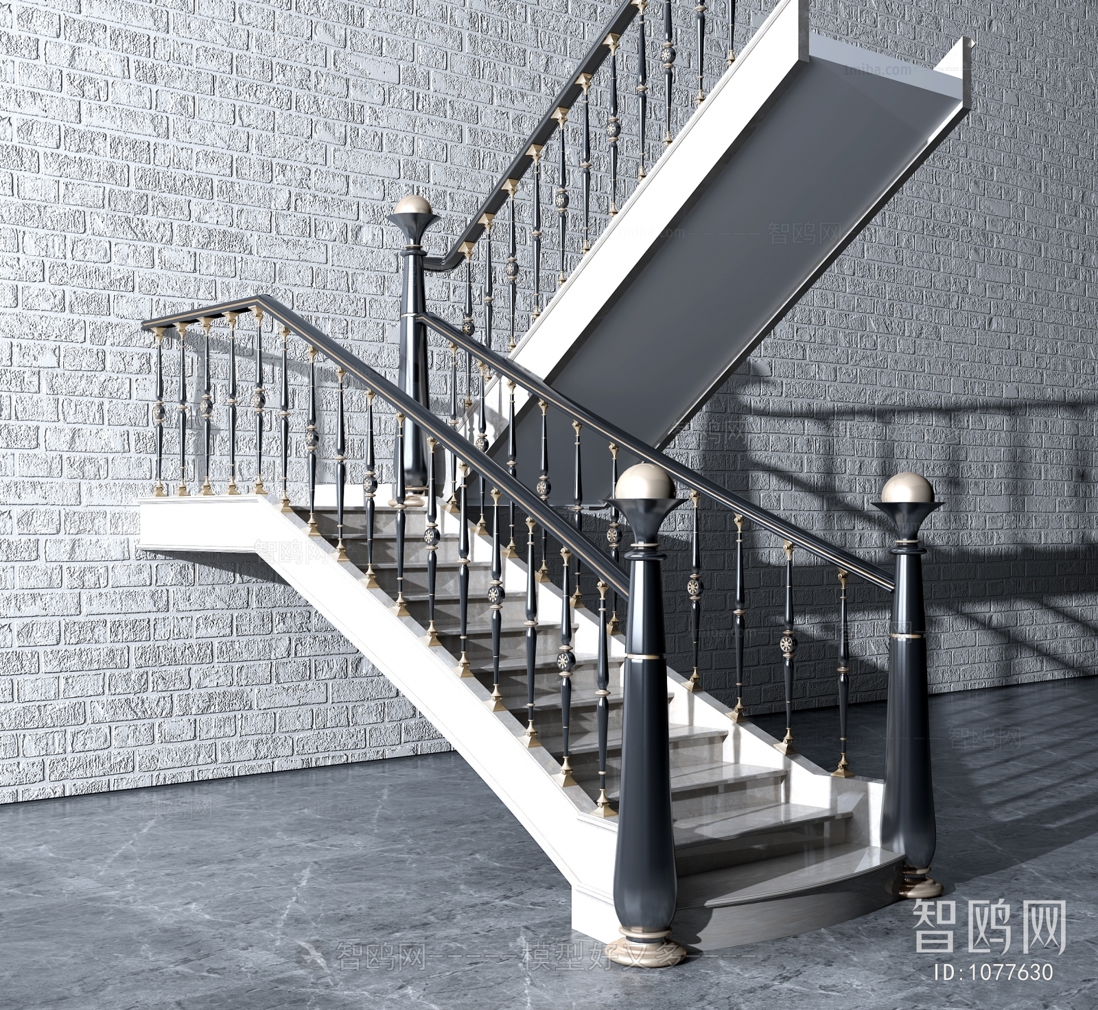 Modern Stair Balustrade/elevator