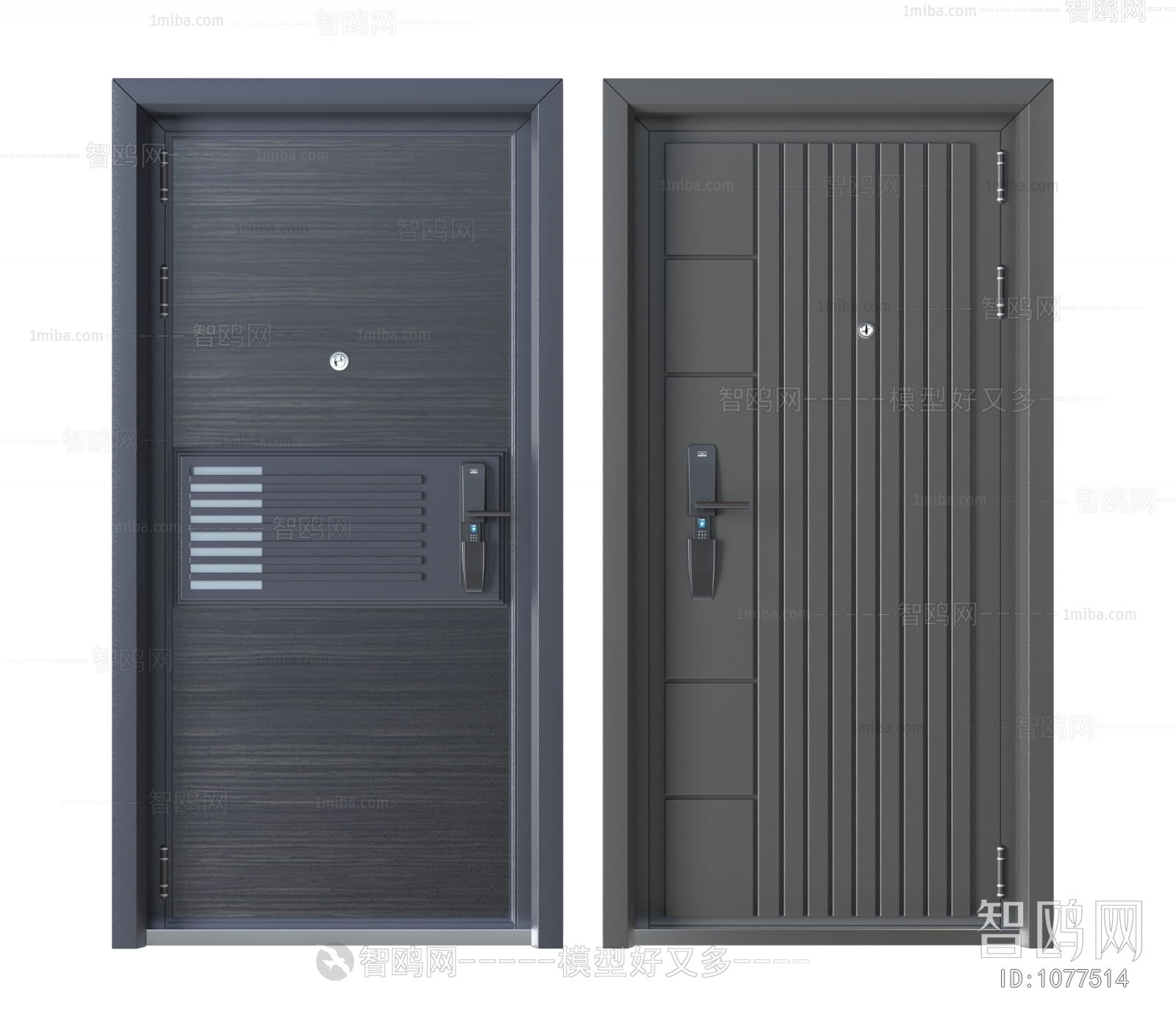 Modern Single Door