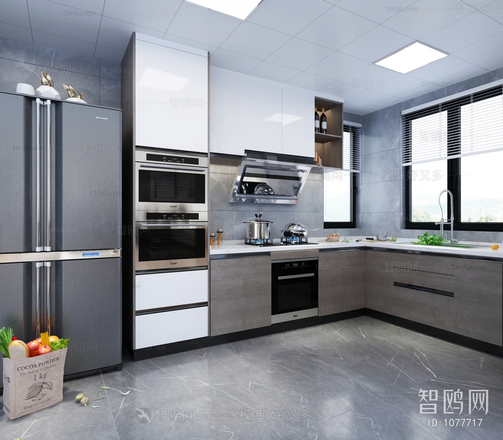 Modern The Kitchen