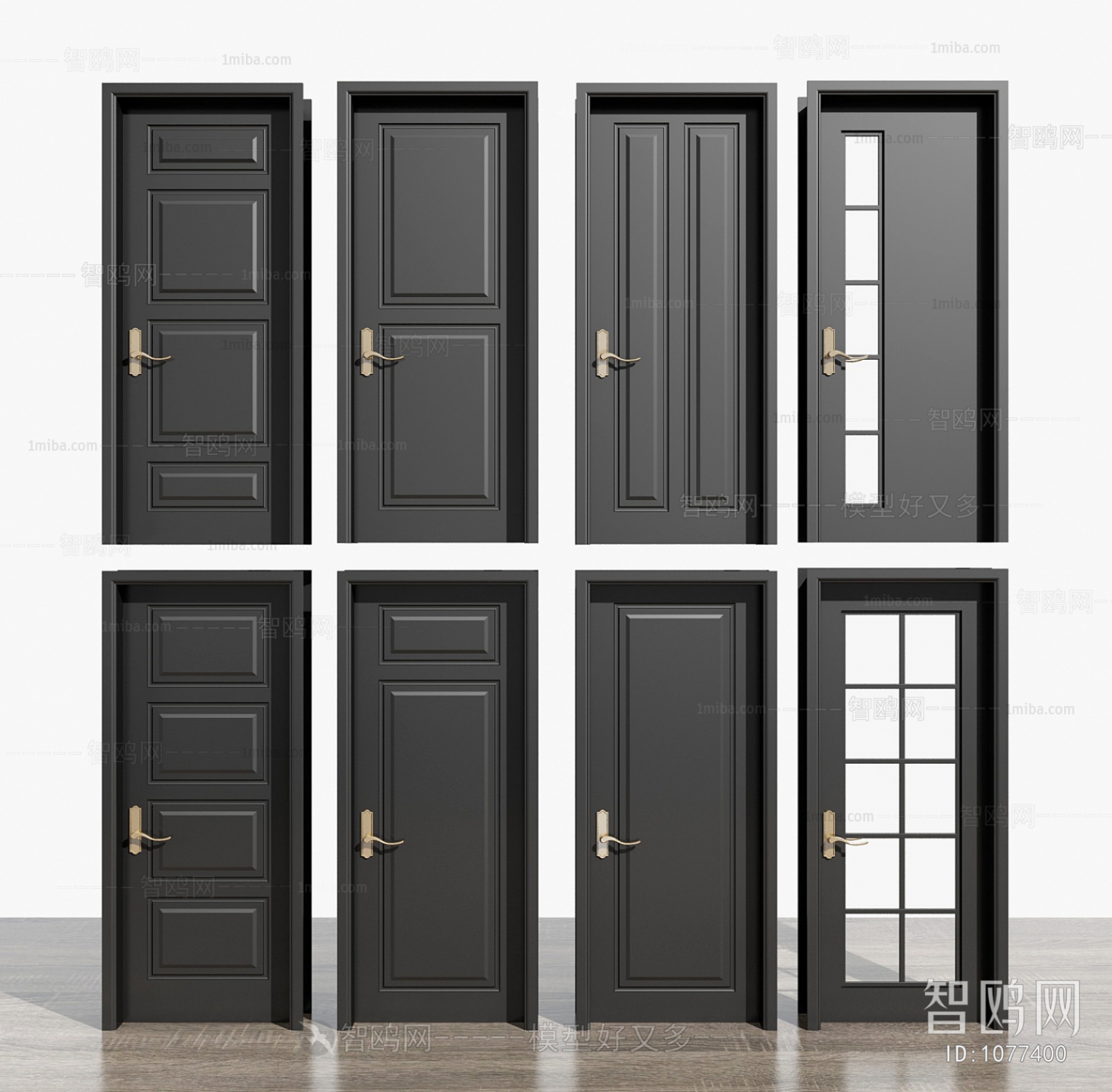 Modern Single Door