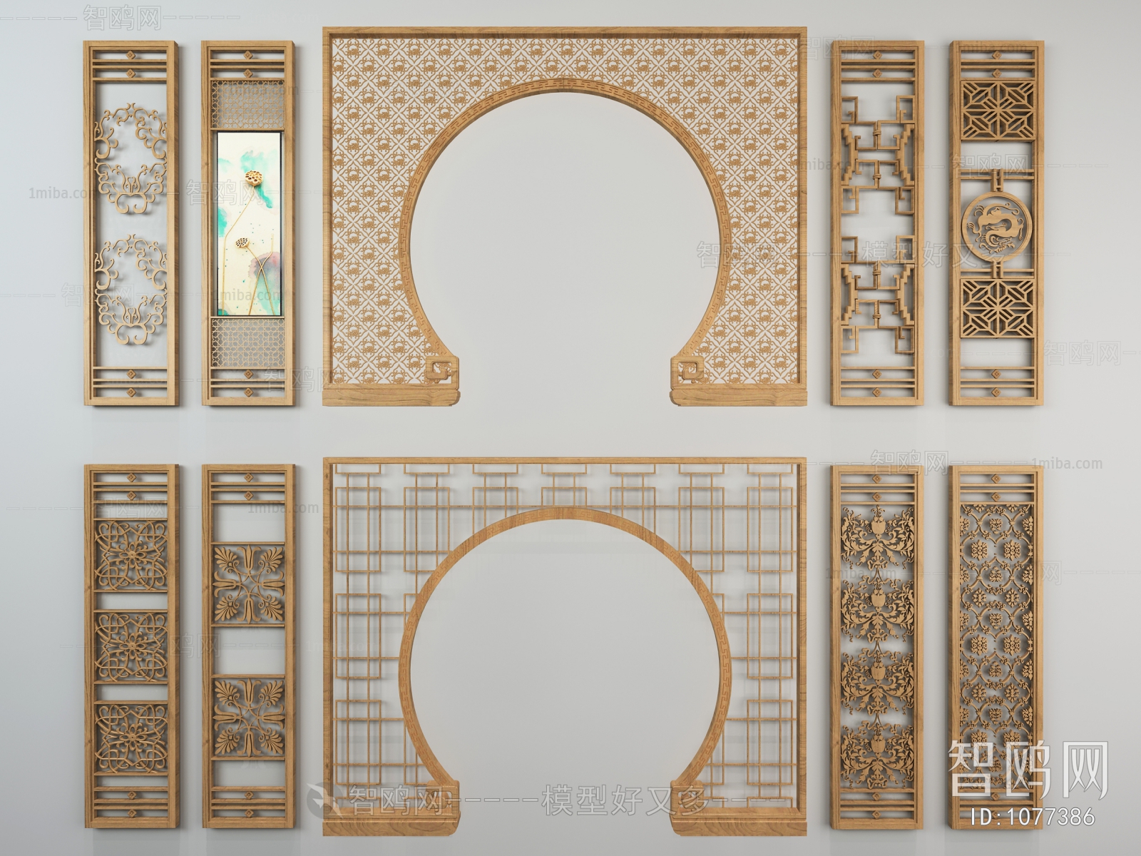 New Chinese Style Partition