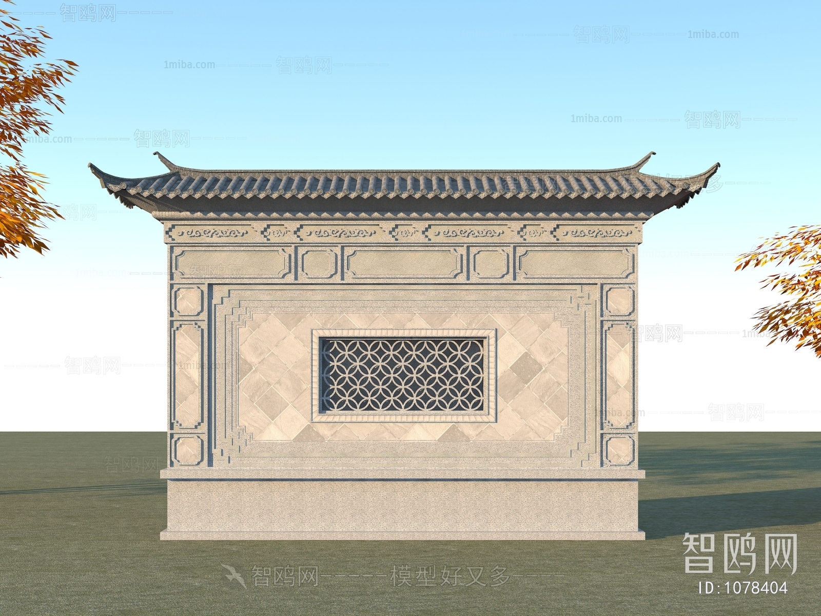 Chinese Style Building Component