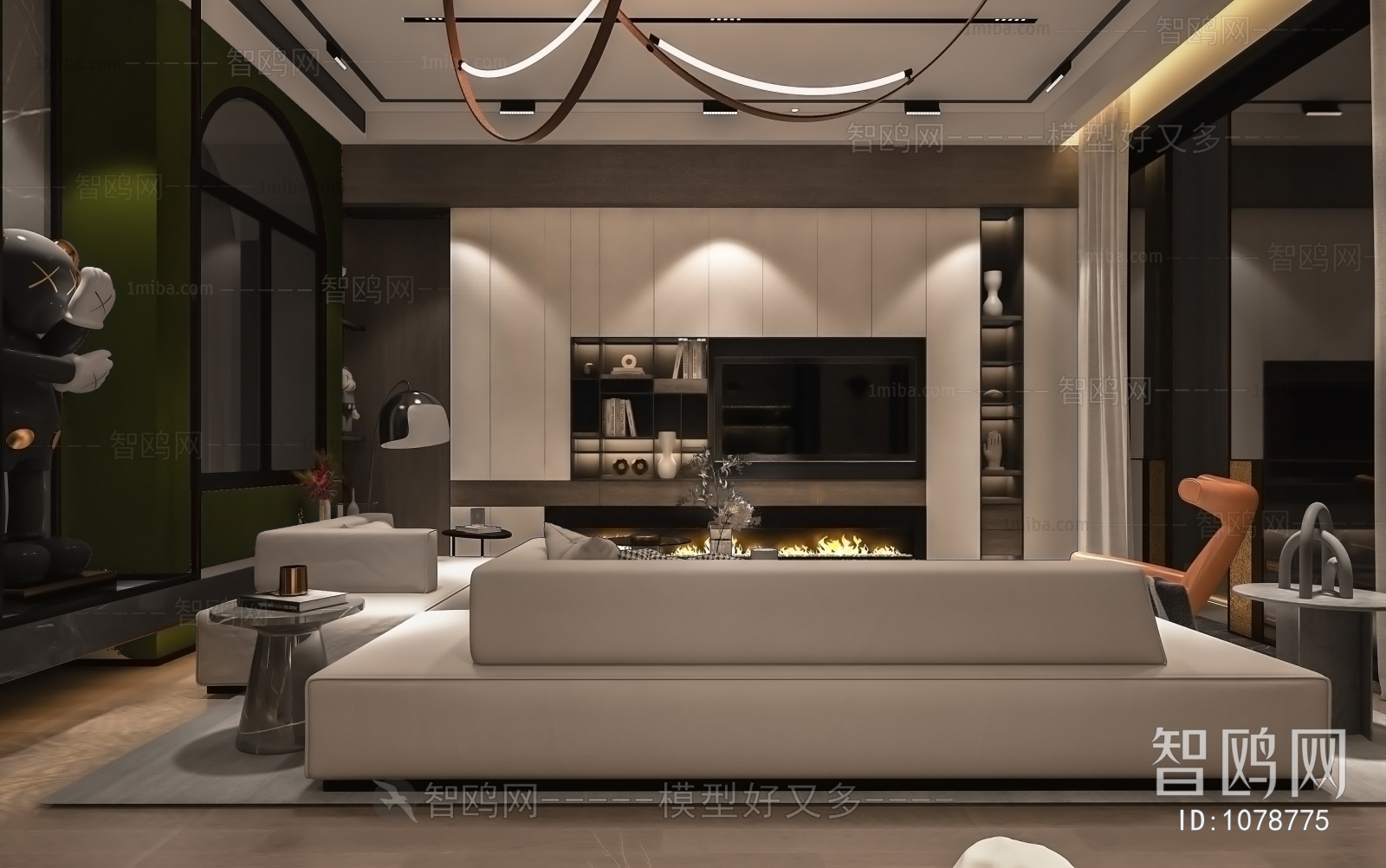 Modern A Living Room