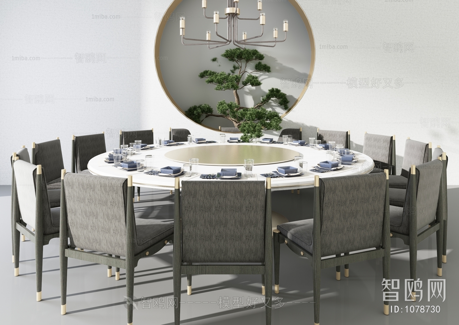 New Chinese Style Dining Table And Chairs