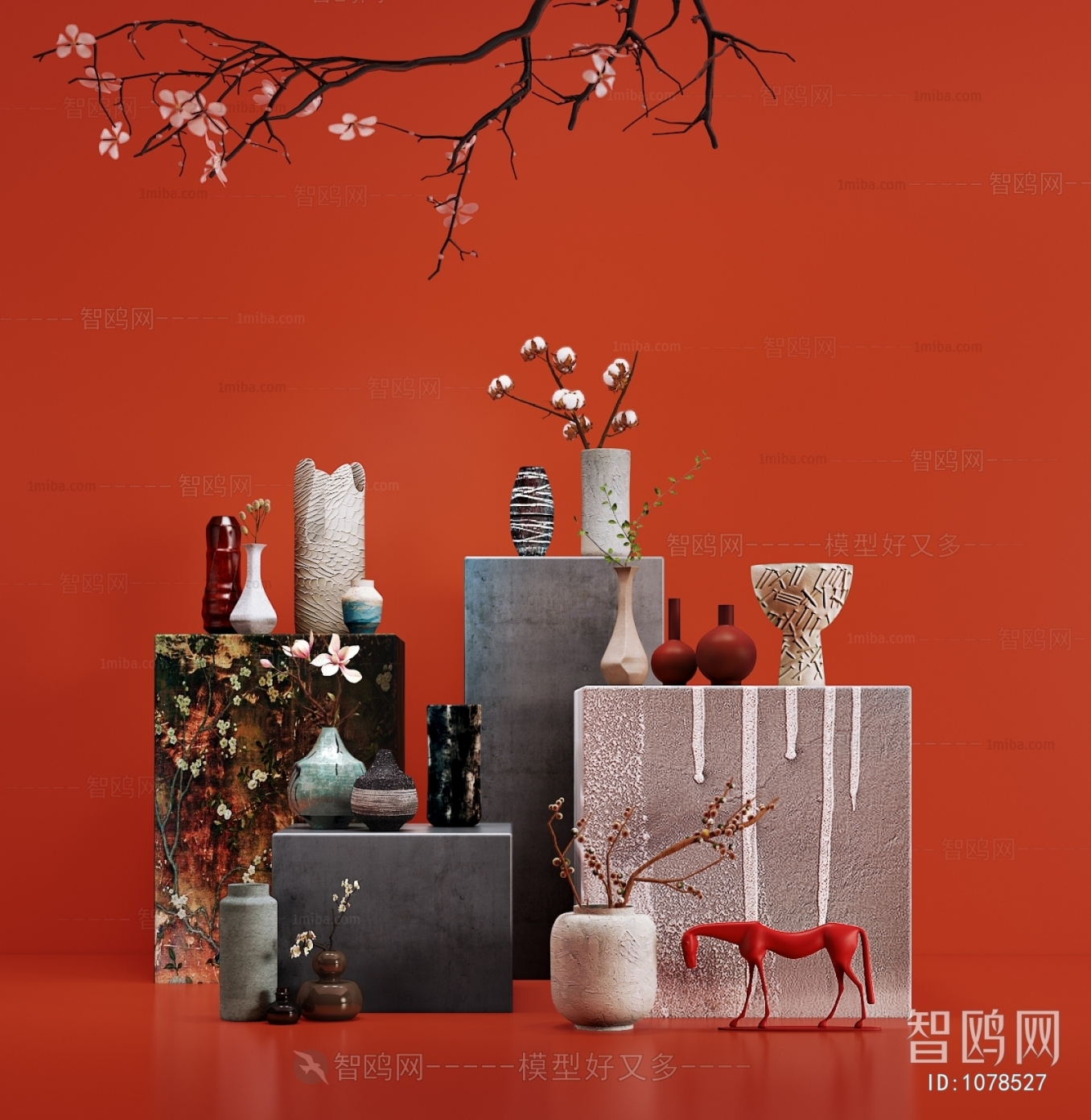 New Chinese Style Decorative Set