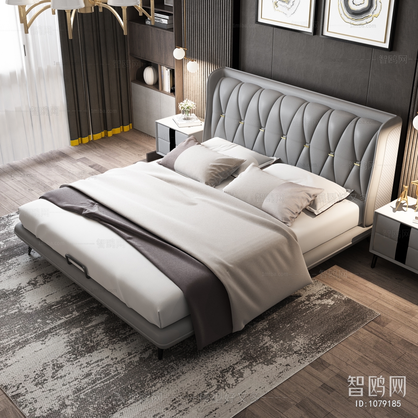 Modern Double Bed