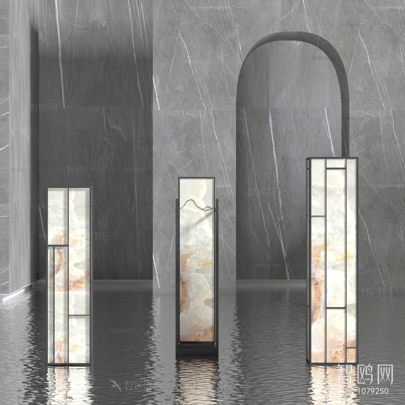 New Chinese Style Floor Lamp