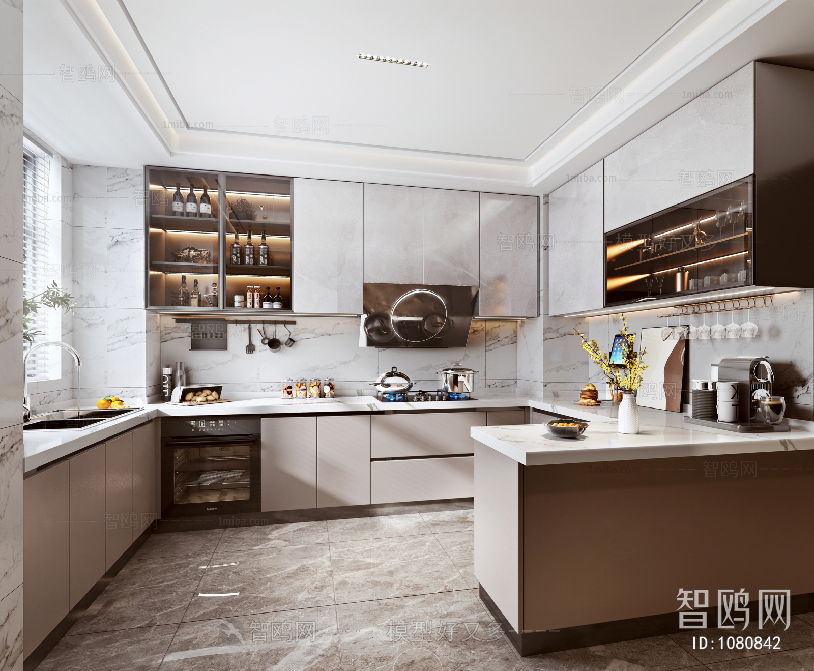 Modern The Kitchen