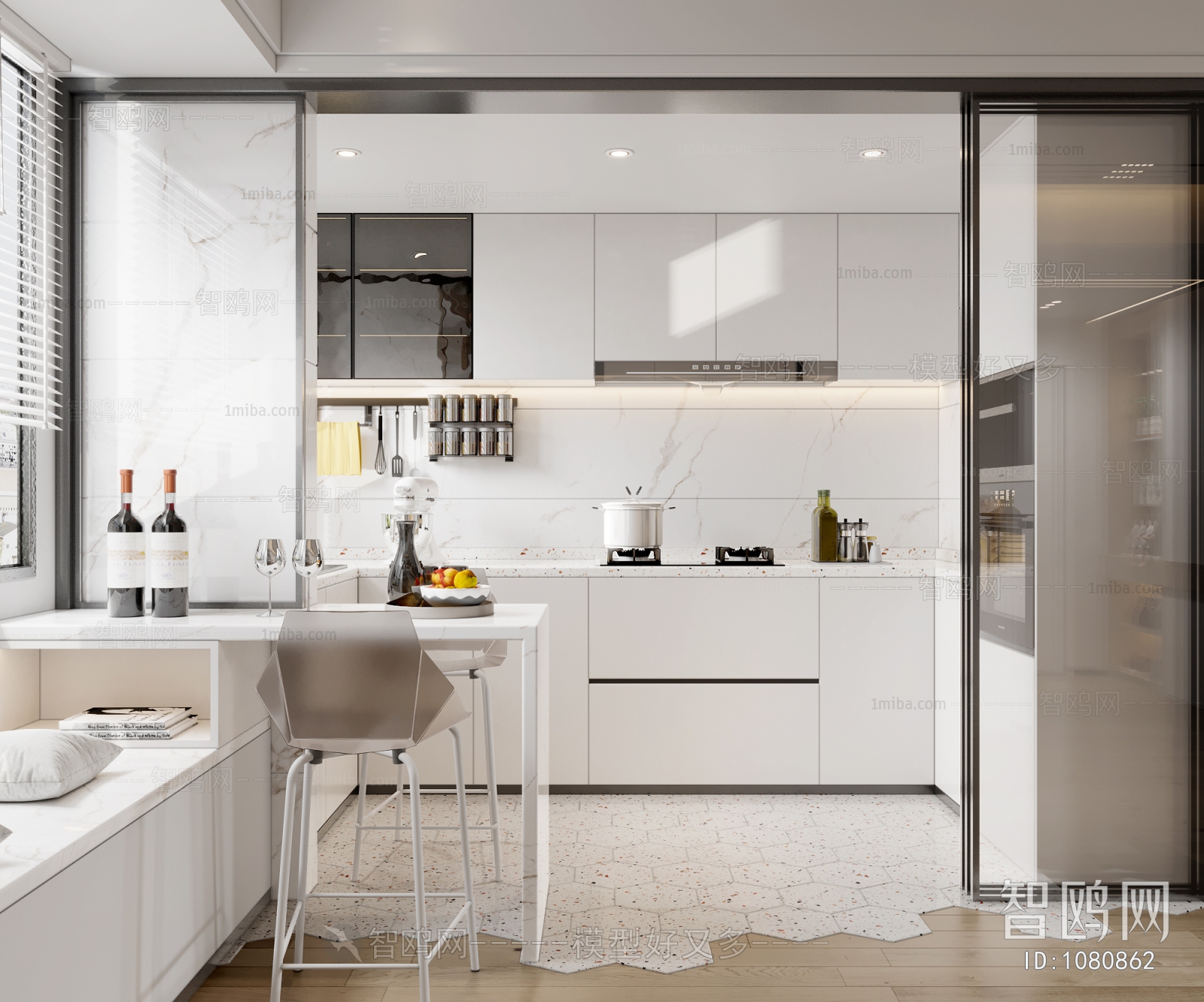 Modern Open Kitchen