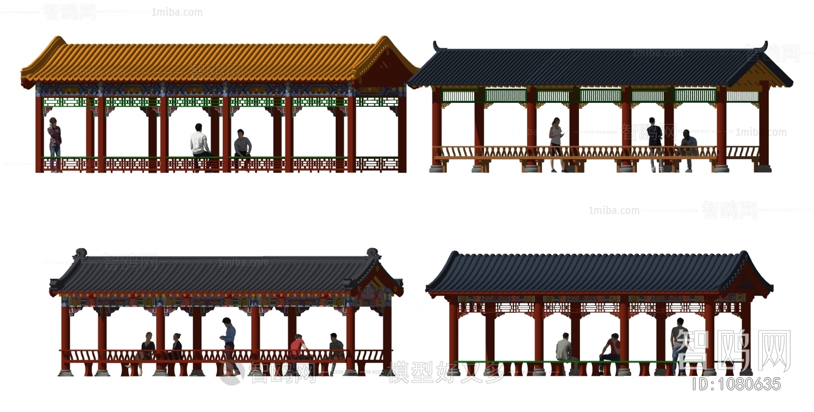 Chinese Style Building Component