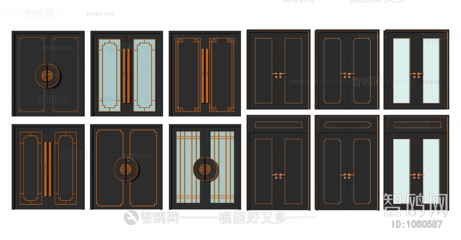 New Chinese Style Door