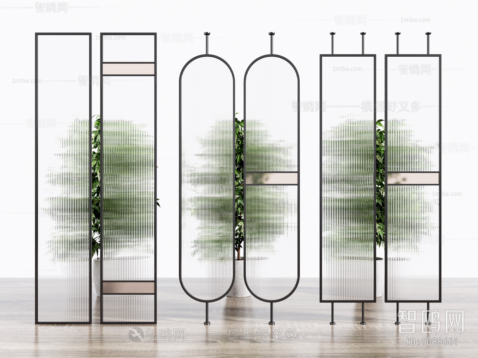 Modern Glass Screen Partition