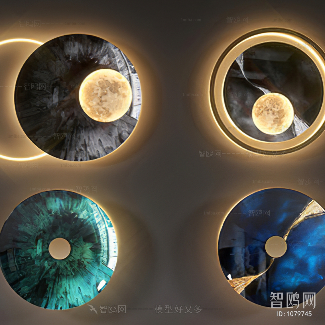 New Chinese Style Wall Lamp