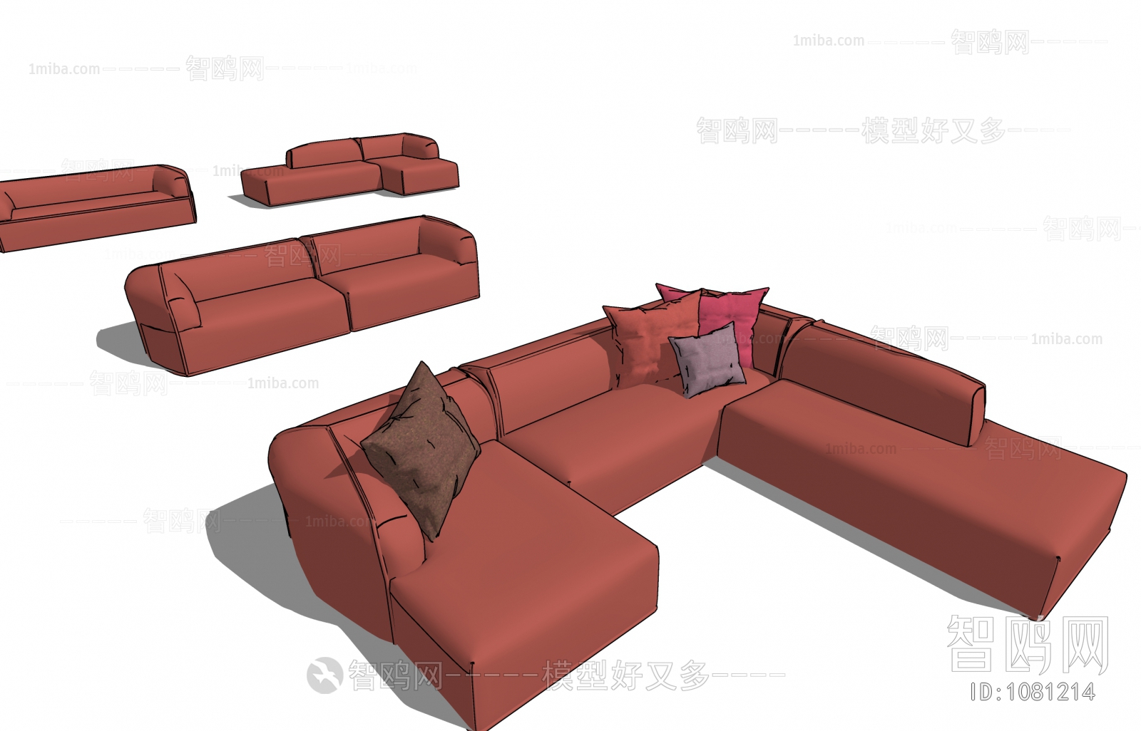 Modern Sofa Combination