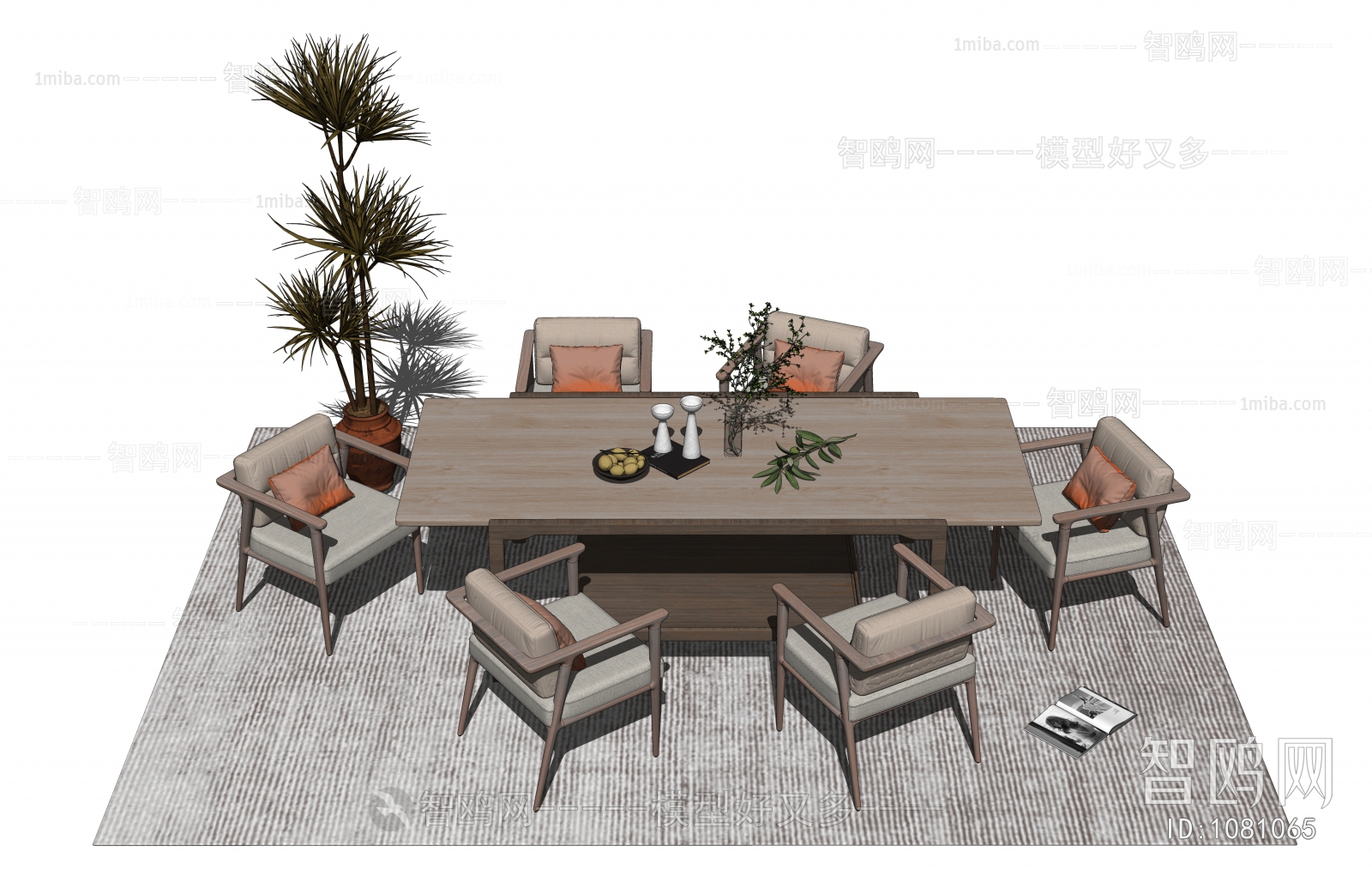 Nordic Style Dining Table And Chairs