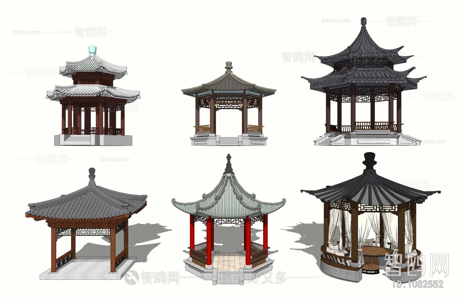 Chinese Style Building Component