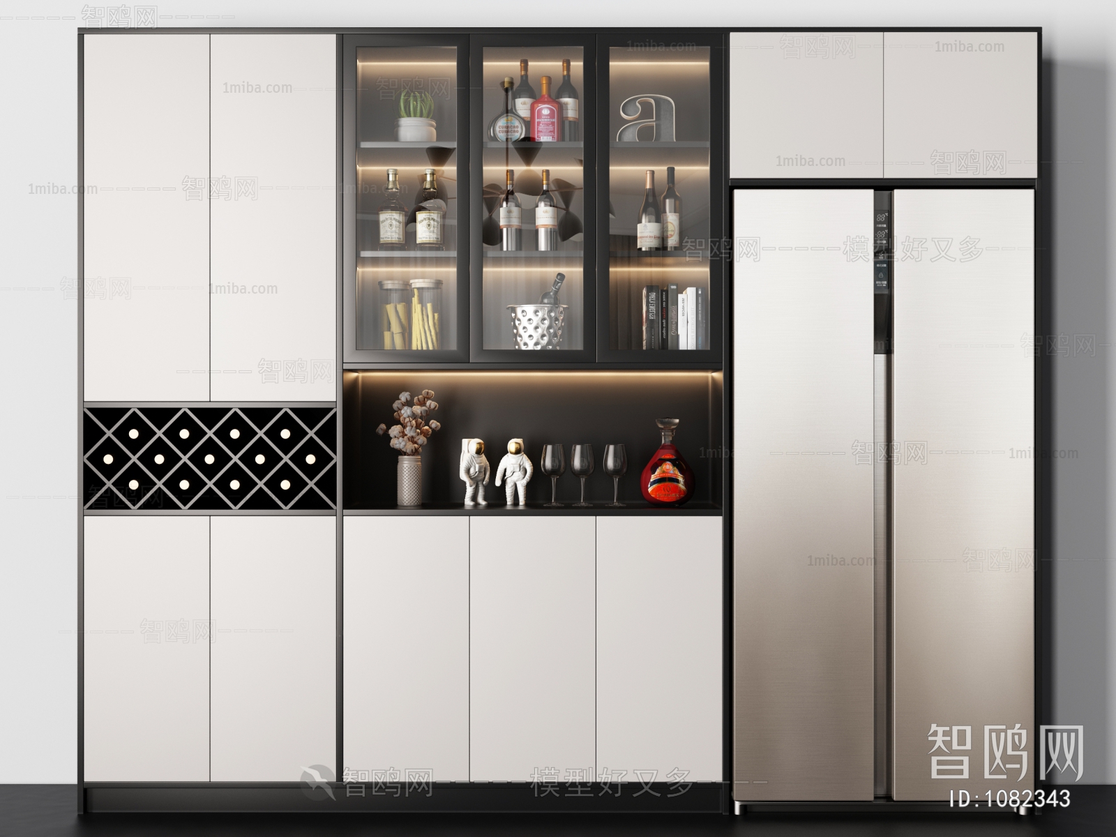 Modern Wine Cabinet