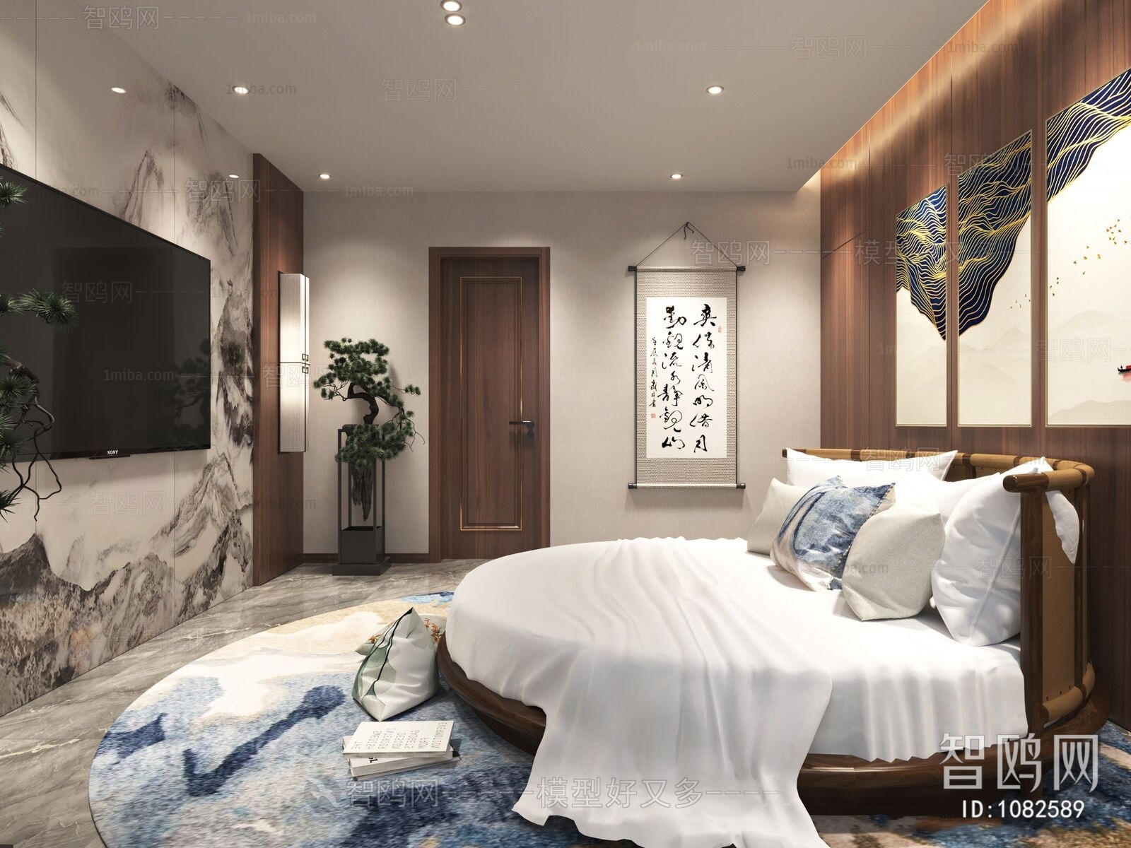 New Chinese Style Guest Room