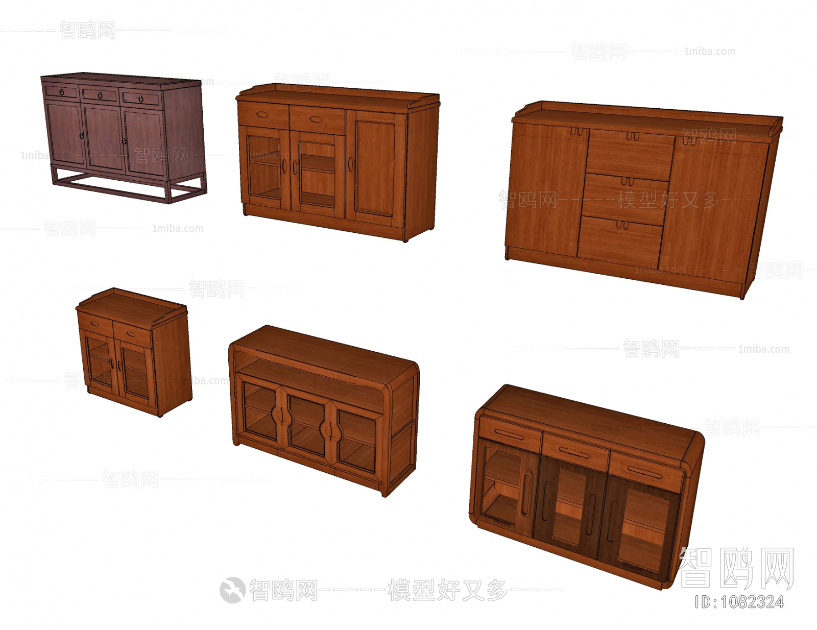 New Chinese Style Side Cabinet/Entrance Cabinet