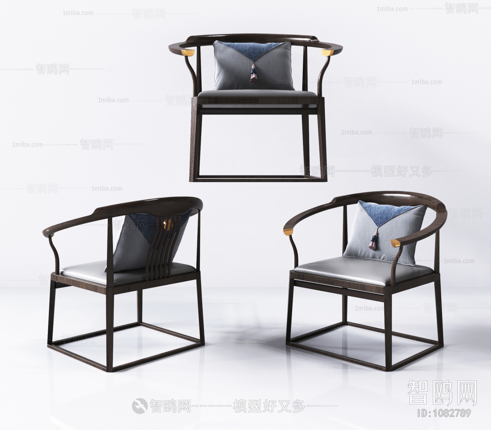 New Chinese Style Lounge Chair