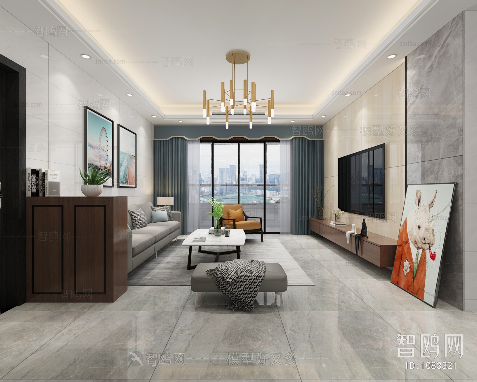 Modern A Living Room