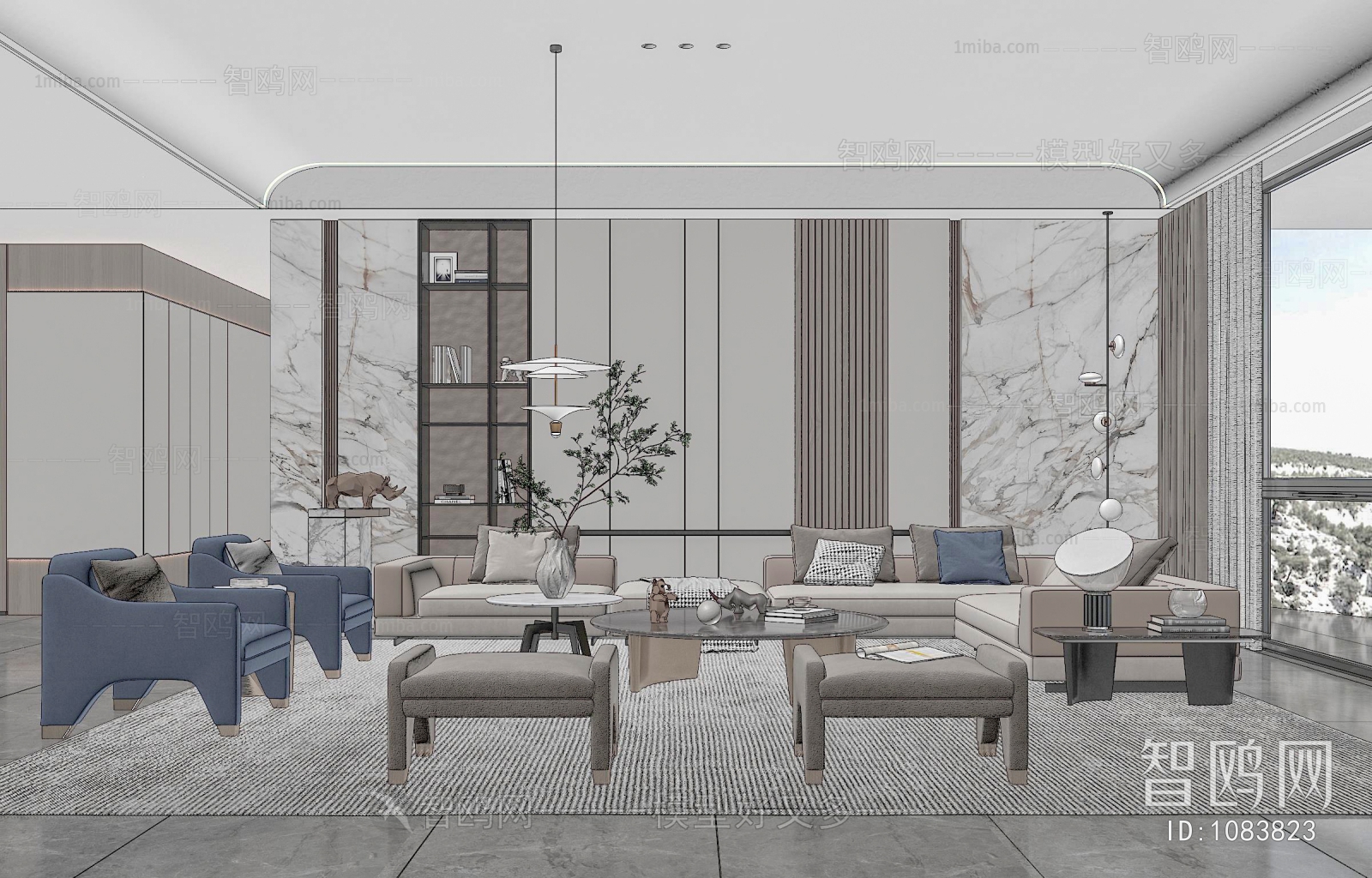 Modern A Living Room