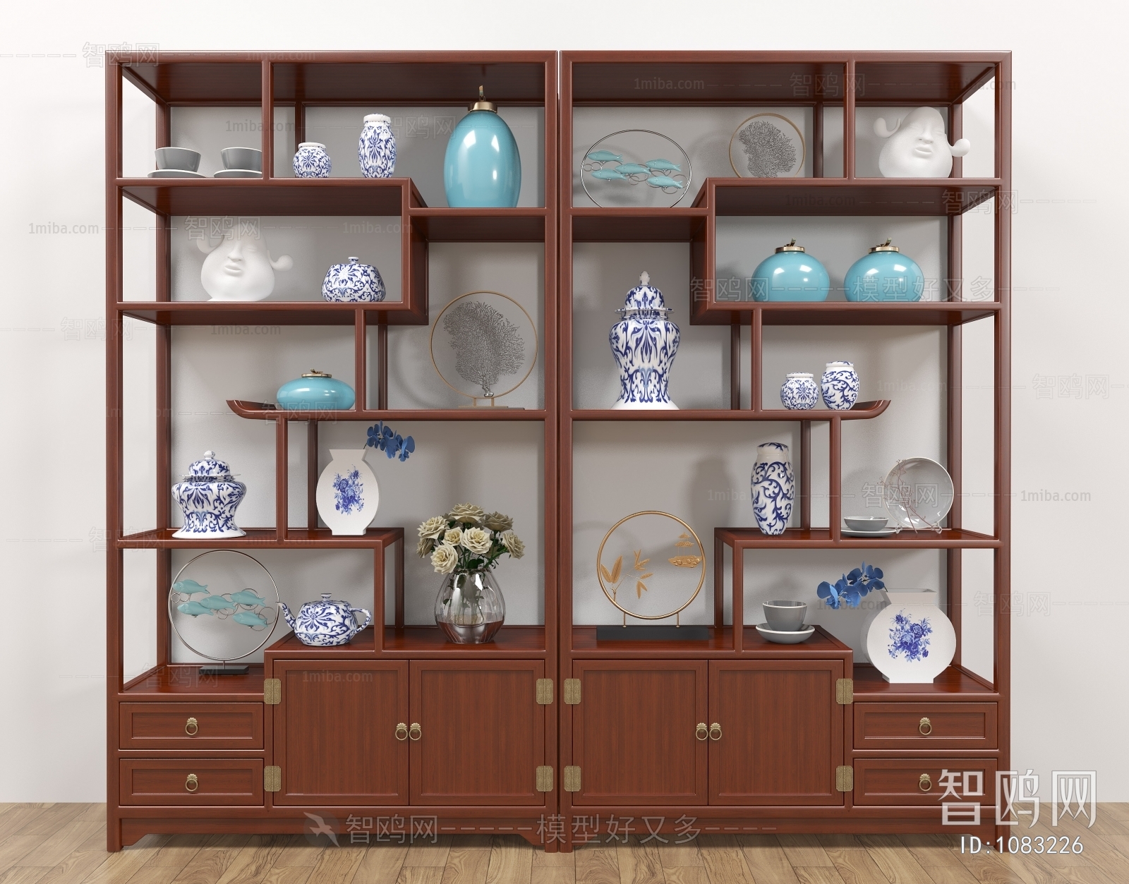 New Chinese Style Antique Rack