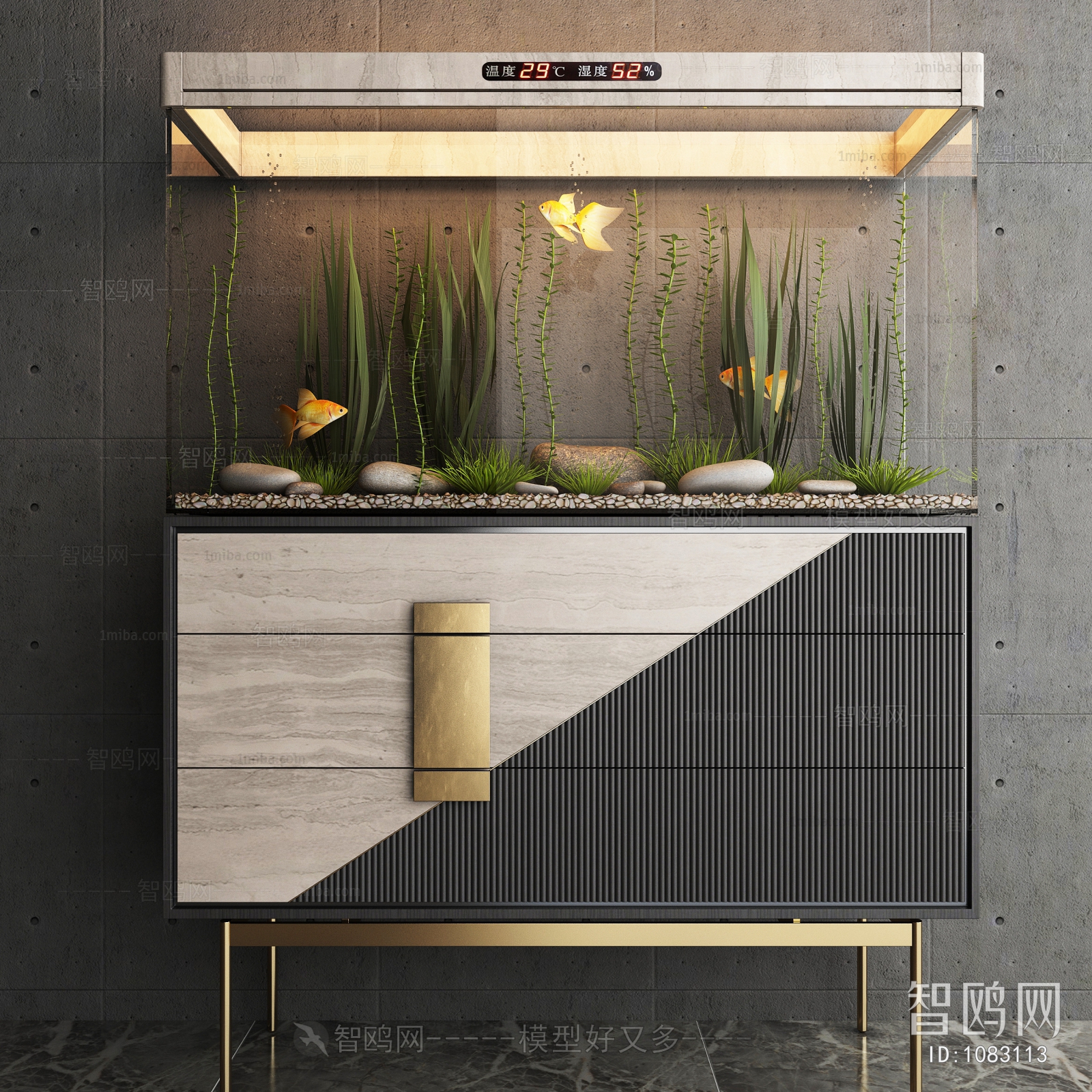 Nordic Style Fish Tank