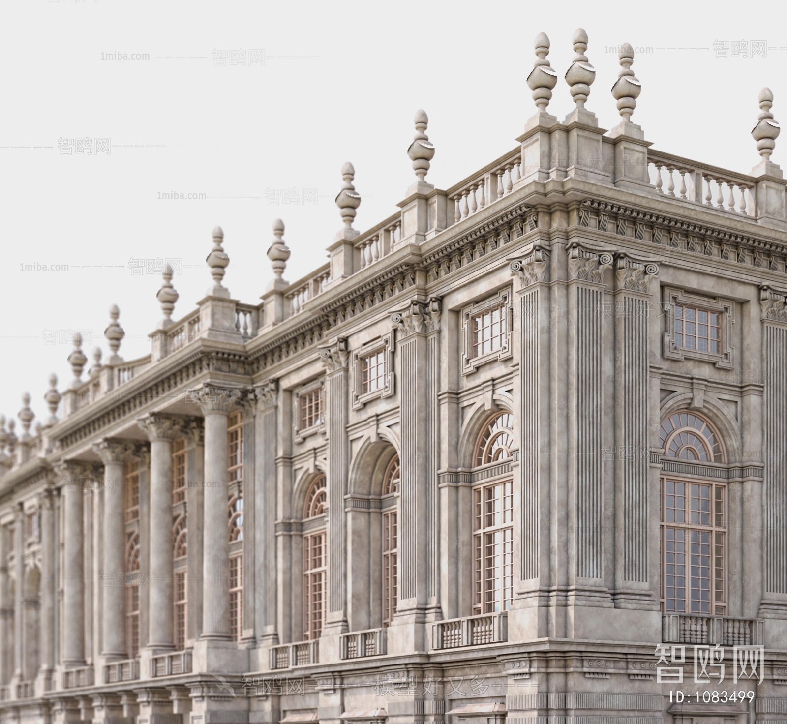 欧式古典建筑外观