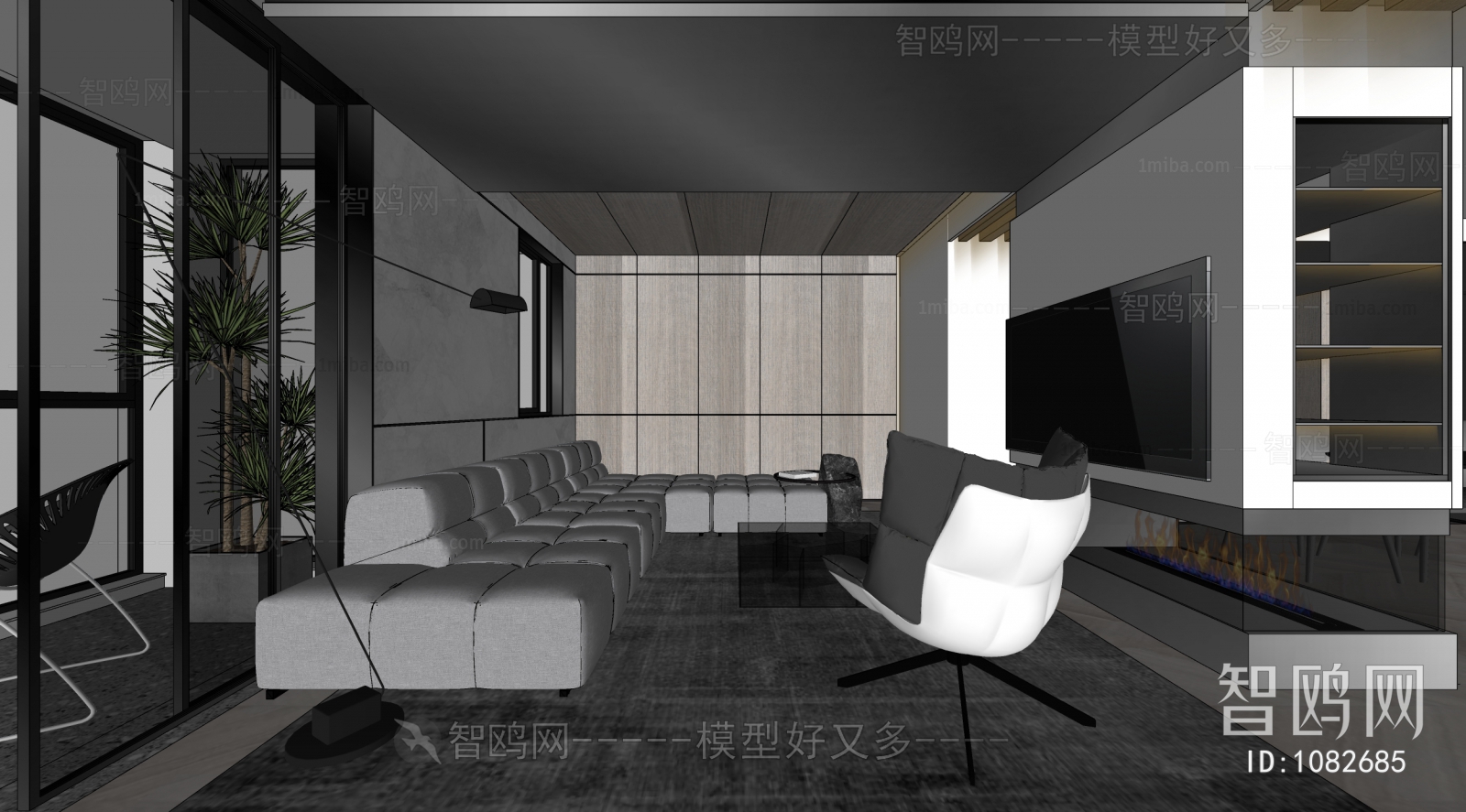 Modern A Living Room