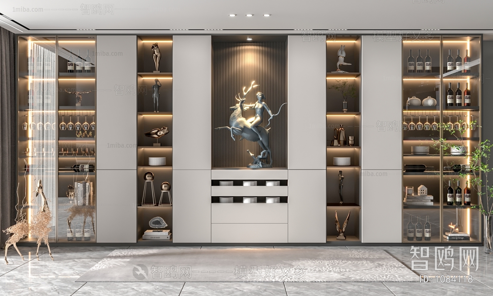 Modern Wine Cabinet