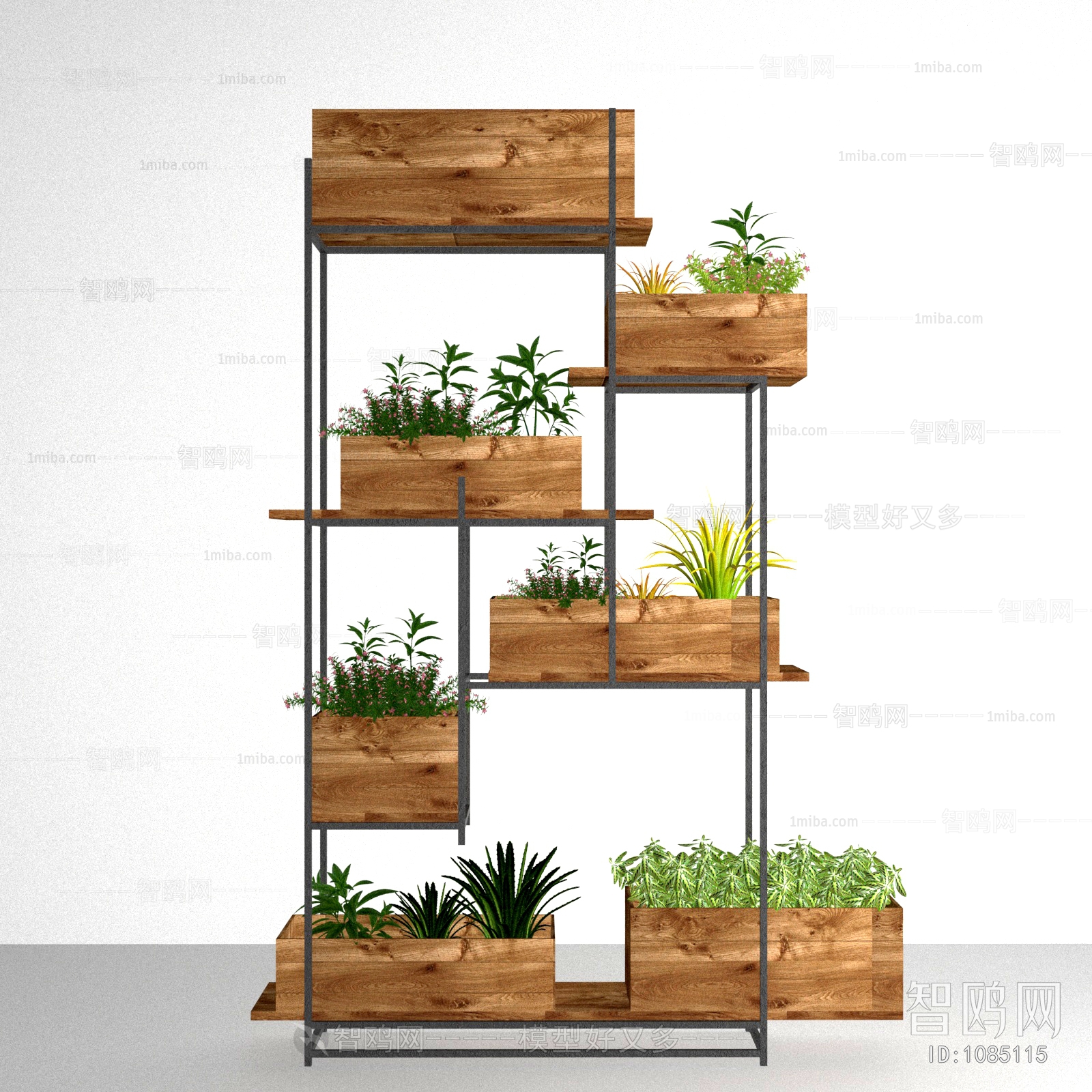 Modern Flower Shelf