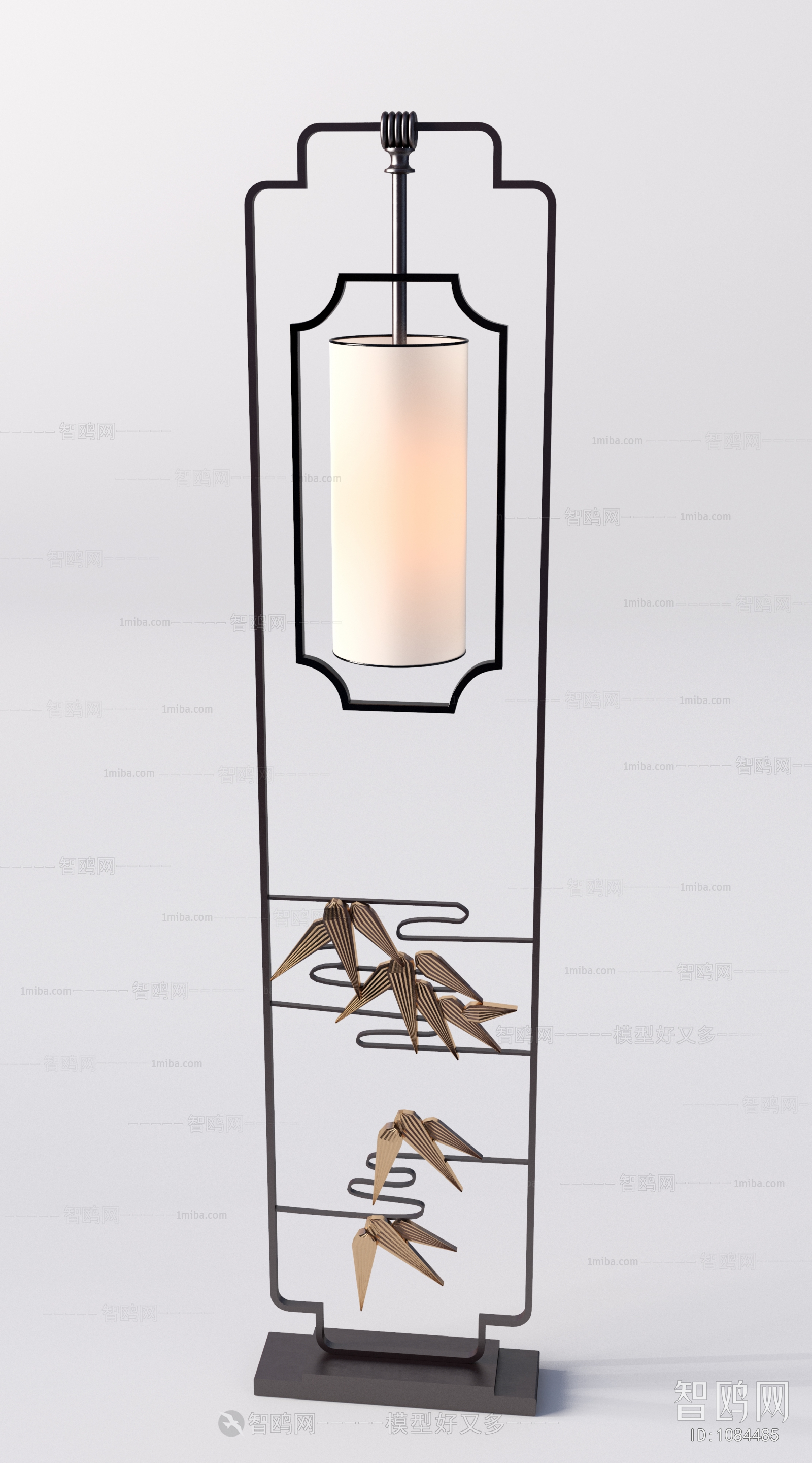 New Chinese Style Floor Lamp