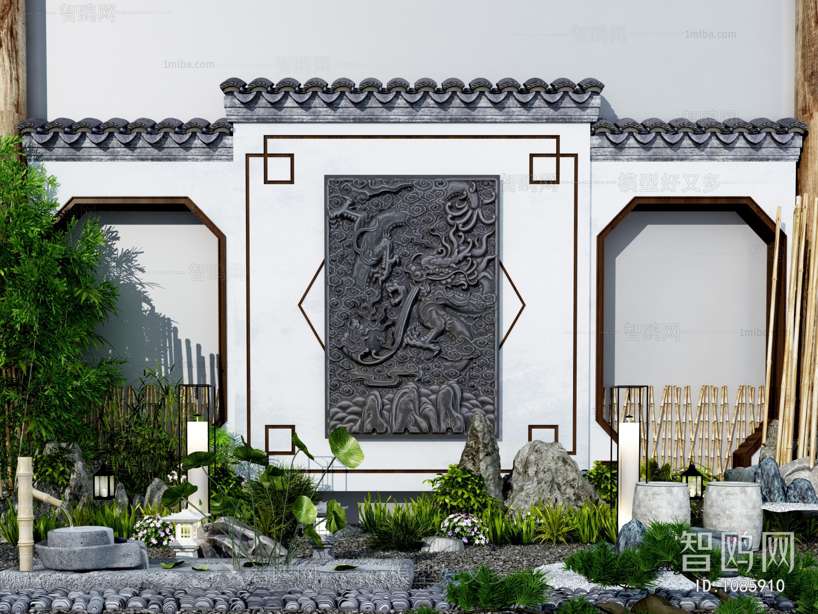 New Chinese Style Garden