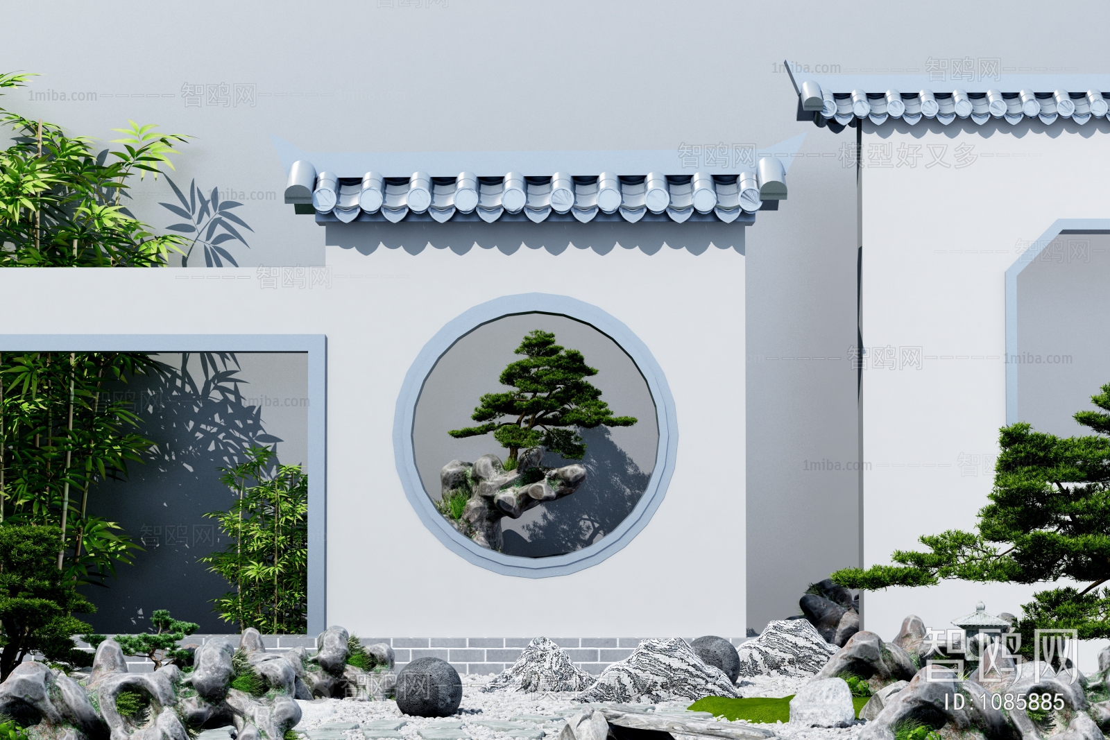 New Chinese Style Garden