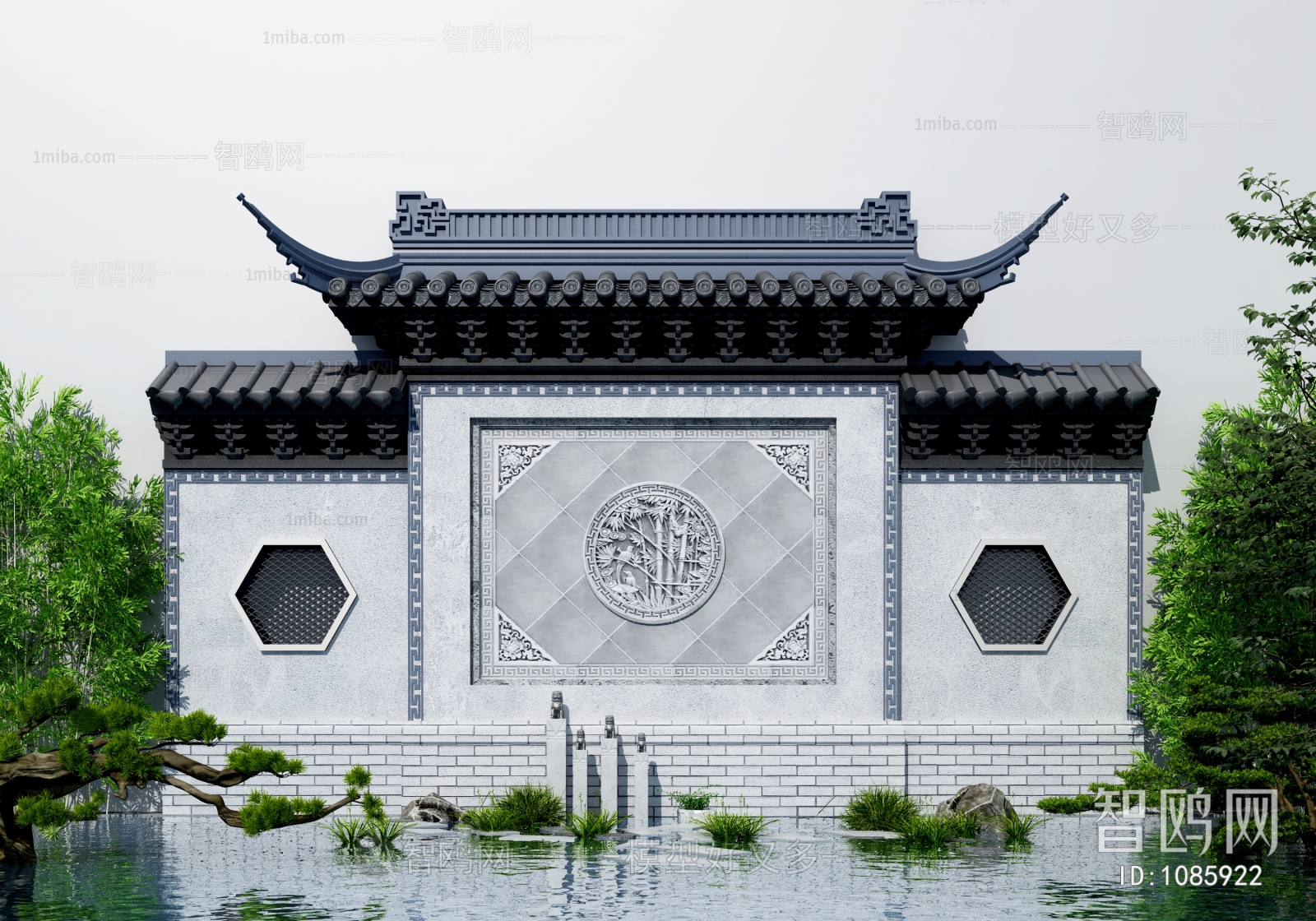 New Chinese Style Garden