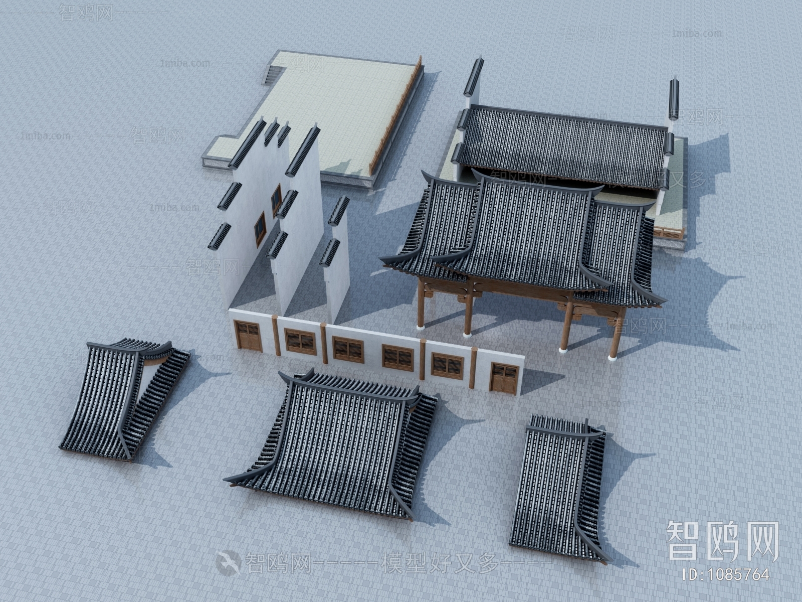 New Chinese Style Building Component