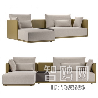 Modern Multi Person Sofa