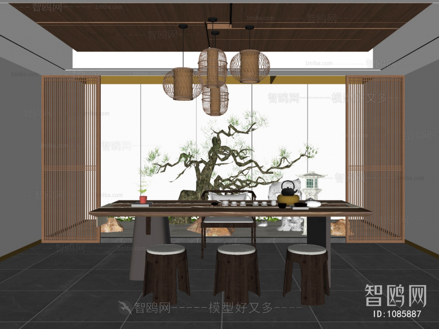 New Chinese Style Tea House